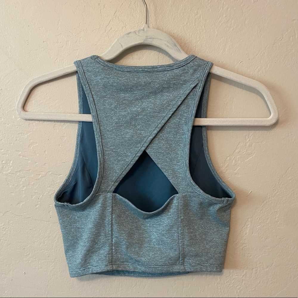 Joy Lab Active Crop Top Open Back